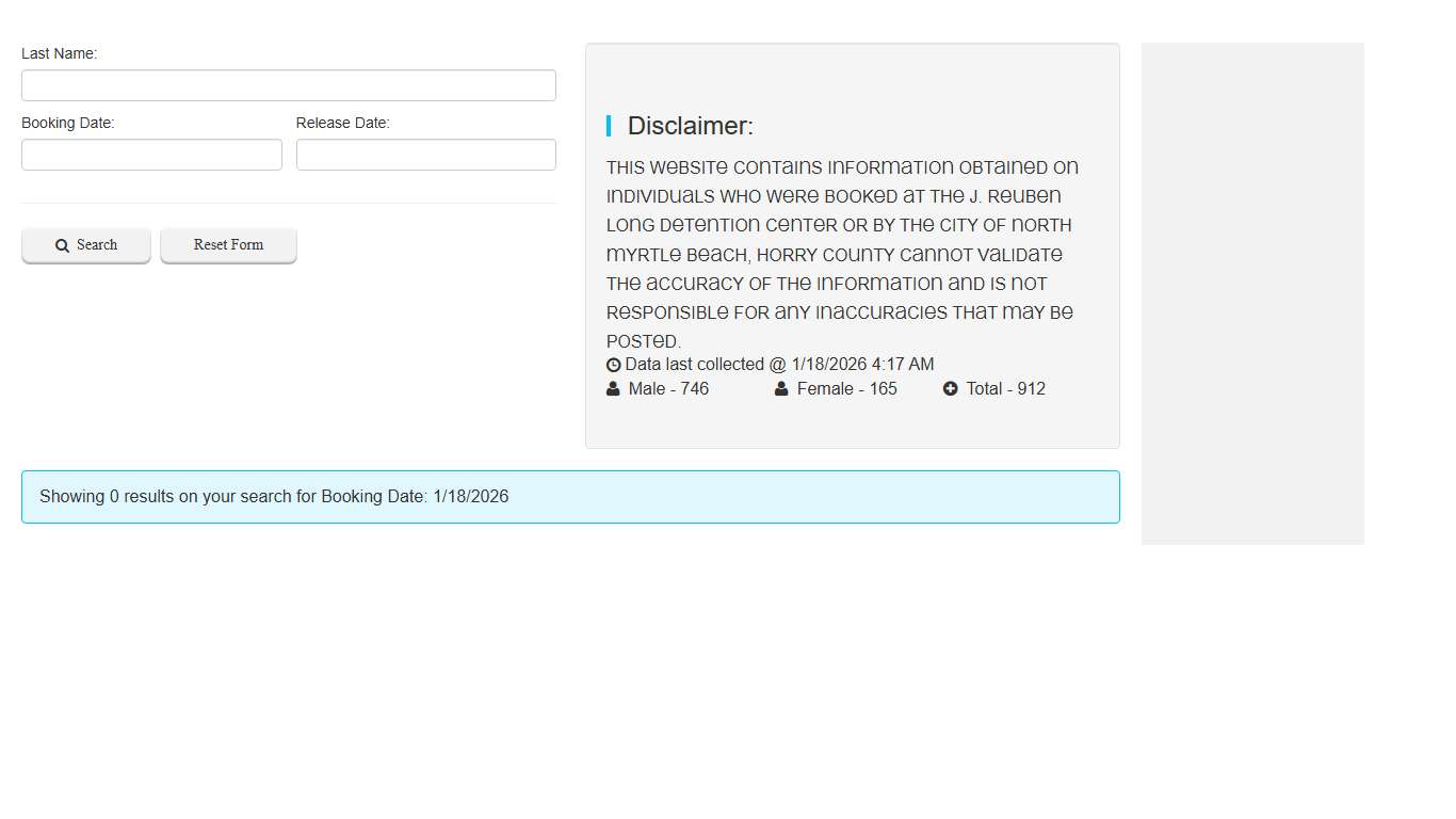 Bookings and Releases